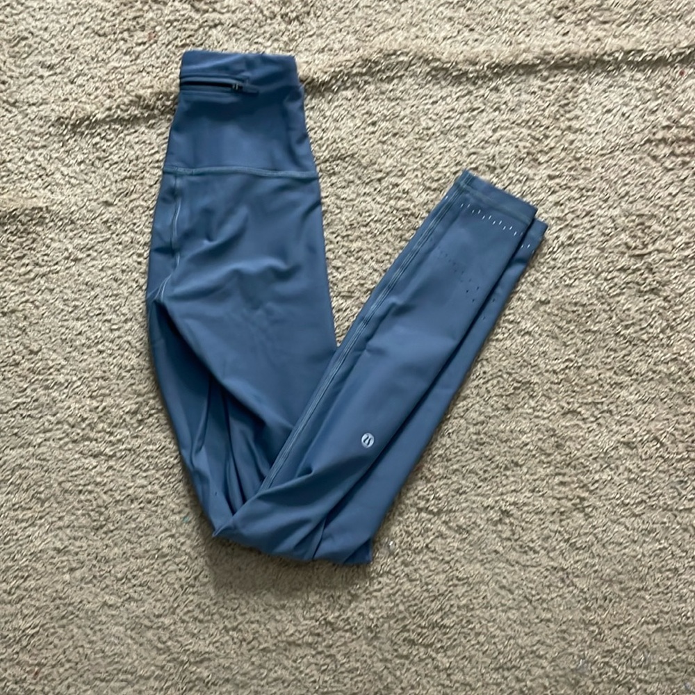 Blue leggings from Lululemon